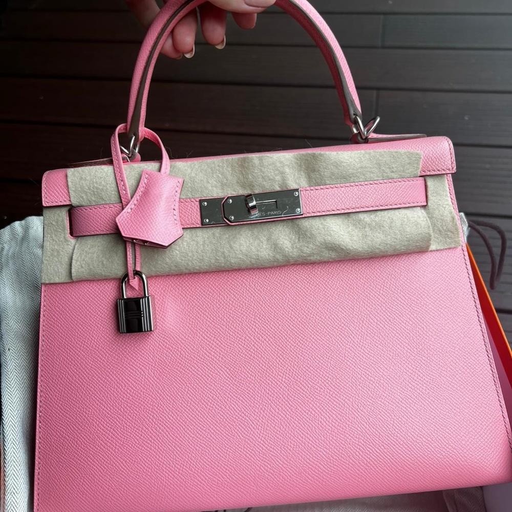 Hermes Kelly 28 Leather Handsbag - Picture 6 of 11